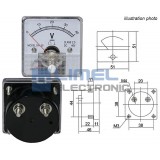 Voltmeter analógový 40V -DC-